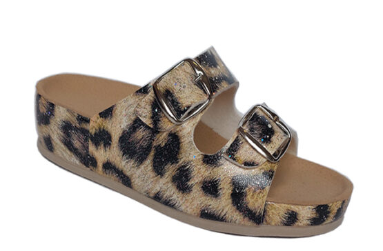 PAPUCE - GREY KLARA MODE (leopard)