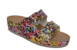 PAPUCE - GREY KLARA MODE (leopard pink)